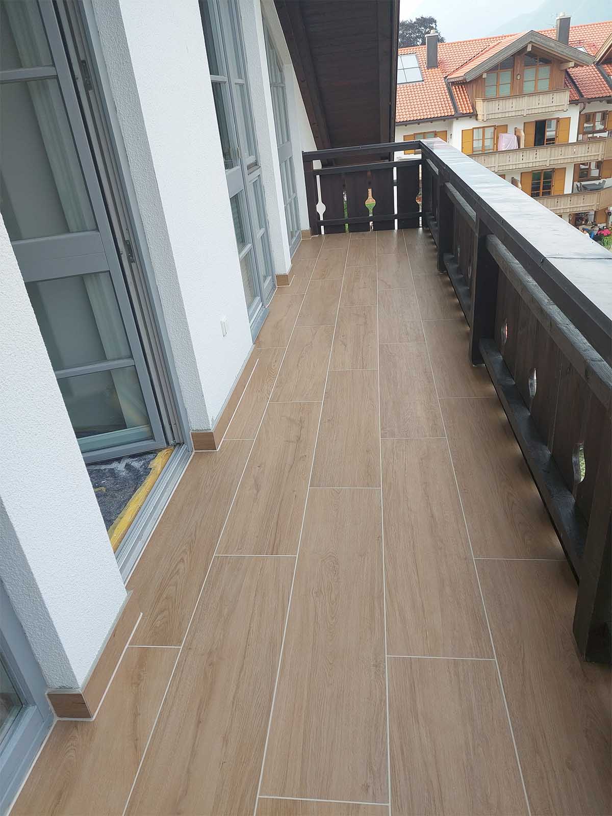 Balcon Renovierung in Mittenwald