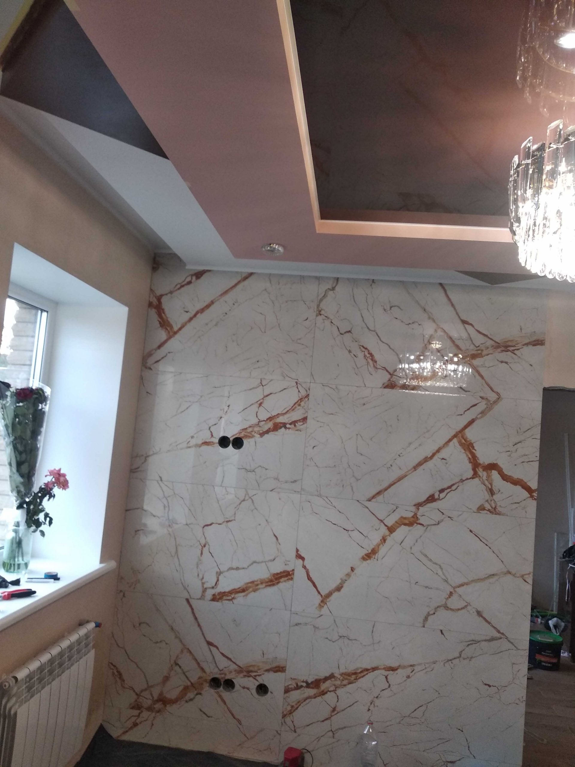 Objekt Kochel Decke und Wandrenovierung